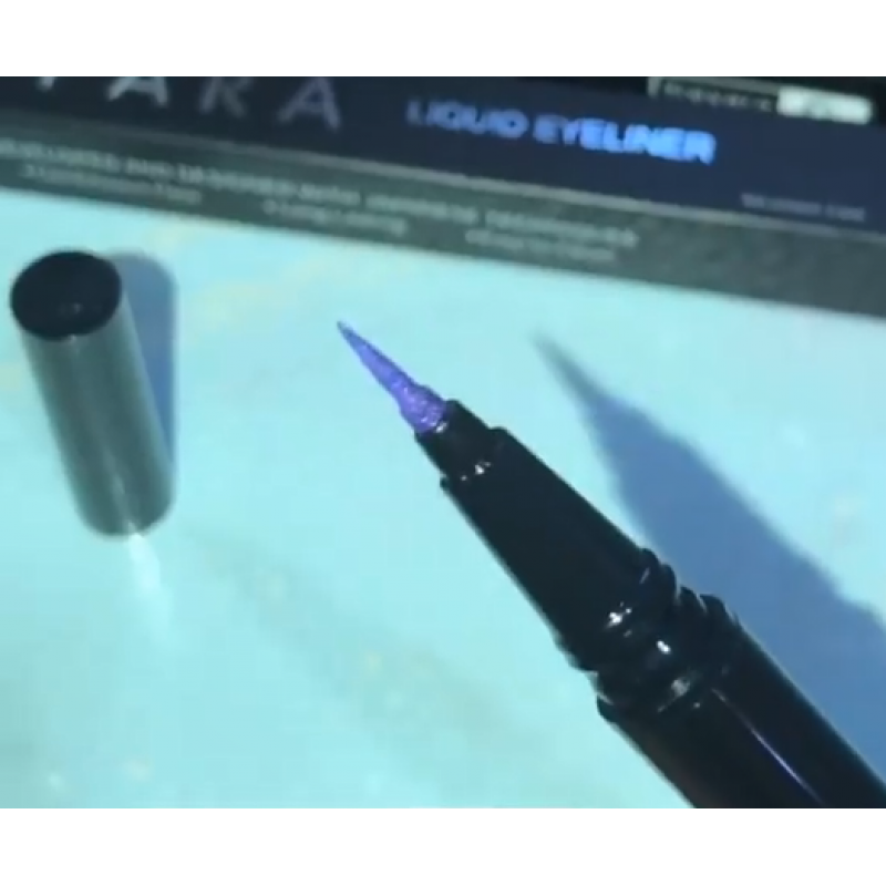 Waterproof, Longa Duração, Delineador Líquido, Violeta