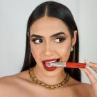 Waterproof, Longa Duração, Lipgloss Matte, Mexican Red