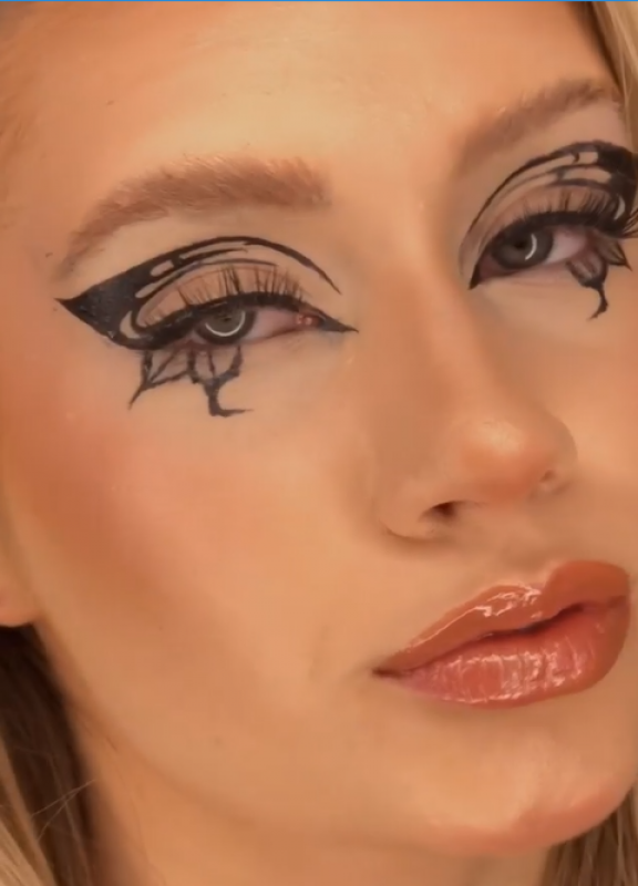 Waterproof, Longa Duração, Delineador Líquido, Preto