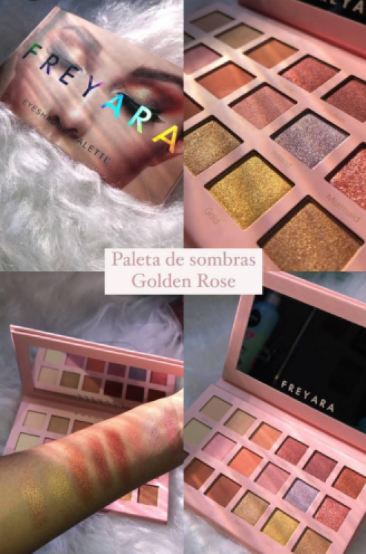 Paleta de Sombras Golden Rose