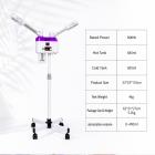 FREYARA Professional Dual Arm Hot & Cold Facial Steamer for Home Spa, Deep Pore Cleansing, Pore Tightening, Refines Skin, Glowing Skin and Replenish Skin Moisture