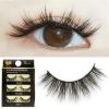 Faux cils 3D, 3 paires, #03 9mm-11mm