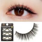3D False Eyelashes, 3 Pairs, #5 8mm-10mm