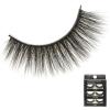 3D False Eyelashes, 3 Pairs, #102 9mm-11mm