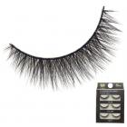 3D False Eyelashes, 3 Pairs, #123 5mm-8mm
