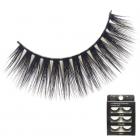 رموش صناعية ثلاثية الأبعاد ، 3 أزواج ، #126 9 مم -12 مم