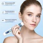 Dr.Pen H5 Hydra Pen (azul claro): Dermapen profesional con microagujas, infusión automática de suero, función EMS, paquete de 10 cartuchos Nano R