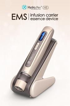 Dr.Pen H5 Hydra Pen (or foncé) Microneedling professionnel Dermapen Sérum-infusion automatique, fonction EMS, pack de 10 cartouches Nano R Dr.Pen H5 Hydra Pen (or foncé) Microneedling professionnel Dermapen Sérum-infusion automatique, fonction EMS, pack de 10 cartouches Nano R
