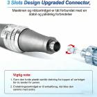 Dr. Pen Ultima M8 Professionel Microneedling Dermapen – USB-genopladelig med 8 udskiftelige nålepatroner (16-pin, 24-pin, 36-pin, 42-pin)