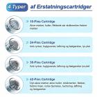 Dr. Pen Ultima M8 Professionel Microneedling Dermapen – USB-genopladelig med 8 udskiftelige nålepatroner (16-pin, 24-pin, 36-pin, 42-pin)