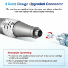 Microneedling Pen Dr. Pen Ultima M8 Professionele Microneedling Dermapen, USB Oplaadbaar, 5st 24pin Cartridges Vervangingspakket
