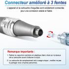 Dr. Pen Ultima M8 Microneedling Stylo Dermapen, Rechargeable par USB, 5pcs 16pin Remplacement de Cartouches