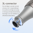 Dermapen, Professionele Microneedling Dermapen Dr. Pen Ultima M8s, USB Oplaadbaar, 5 stuks 12pin Cartridges Pack