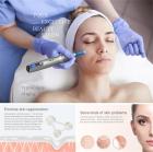 Dr. Pen Ultima M8s Microneedling Pen, Stylo Dermapen, Professionnel Microneedling Dermapen, rechargeable par USB, paquet de 5 cartouches 12 broches