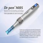 Dr. Pen Ultima M8s Microneedling Pen, Stylo Dermapen, Professionnel Microneedling Dermapen, rechargeable par USB, paquet de 5 cartouches 12 broches