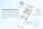 Dr.Pen H3 Hydra professionnel Microneedling Pen, Stylo Dermapen perfusion automatique de sérum, Machine de Microneedling, paquet de 5 cartouches 36 broches