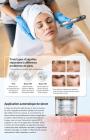 Microneedling Dermapen Hydra Pen H3 Stylo Dermapen, Professionnel Microneedling Pen avec 5 cartouches 24 broches, rechargeable par USB