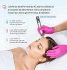 Microneedling Dermapen Hydra Pen H3 Stylo Dermapen, Professionnel Microneedling Pen avec 5 cartouches 24 broches, rechargeable par USB