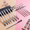 Kit Profissional de 17pcs Pincéis de Sombra  Clássico Branco
