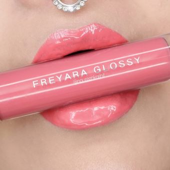Lipgloss Glossy, Sea Pink, Hidratante, Refrescante