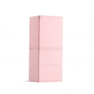 แปรงแต่งหน้า ที่วางแม่เหล็ก สีชมพู,