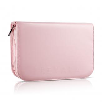 FREYARA Makeup Pinsel Tasche Professioneller Organisator Rosa