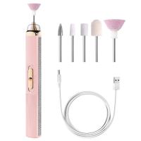 Electric Nail Drill Portable Manicure, USB Rechargeable