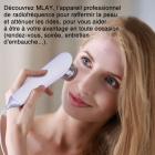 MLAY Appareil RF Radiofréquence, Appareil Massage Radiofréquence Visage, pour le Raffermissement de la Peau, pour Rajeunir la peau, Anti-rides, Anti-âge