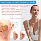 Vacuümtherapie Cuppingapparaat met 24 Acryl Cups – Body Scraping en Vormgevende Massage voor Billen, Borsten en Lichaam, met Netvoeding