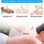 Machine de Ventouses sous Vide, Machine de Massage de Mise avec 24 tasses en acrylique, massage de forme de grattage du corps pour les fesses, le corps du sein, la charge de prise