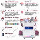 9in 1 80K Professioneel  RF-Cavitatieapparaat met EMS-Microstroompads – Afslank- en Lichaamscontouringapparaat voor Spa en Schoonheidssalon