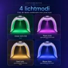 7-Kleuren LED-Lichttherapie Gezichtsverzorgingsapparaat met 170 LEDs en Nano-Spray Stoomfunctie – Fotodynamisch PDT Schoonheidsapparaat