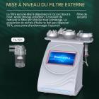 Machine de Cavitation par radiofréquence 5 en 1, 80K système amincissant ultrasonique pour le corps, masseur corporel élimination graisses et la Cellulite