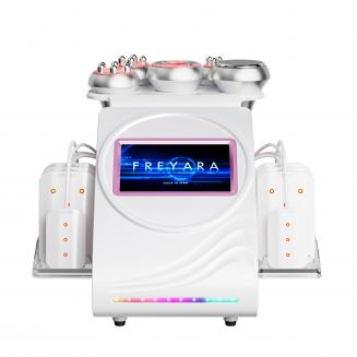 80K Lipocavitation Machine de Cavitation, Radiofréquence 6 en 1 Système D'amincissement du Corps à Ultrasons, avec Coussinets Lipolaser, Masseur Corporel contre la Cellulite Brûlant les Graisses