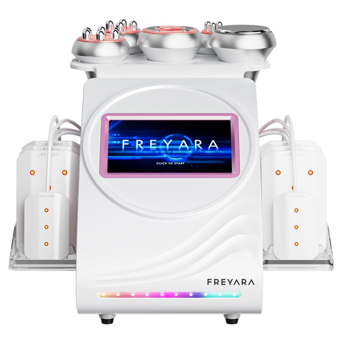 6in1 80K Radiofrequency Cavitation Machine, with Lipolaser Pads