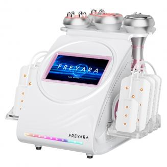 6in1 80K Radiofrequency Cavitation Machine, with Lipolaser Pads, Ultrasonic Body Slimming System, Fat Burning Cellulite Body Massager