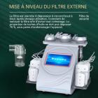 Machine de cavitation par radiofréquence 6 en 1 80K, avec coussinets lipolaser, système d'amincissement du corps à ultrasons, masseur corporel contre la cellulite brûlant les graisses