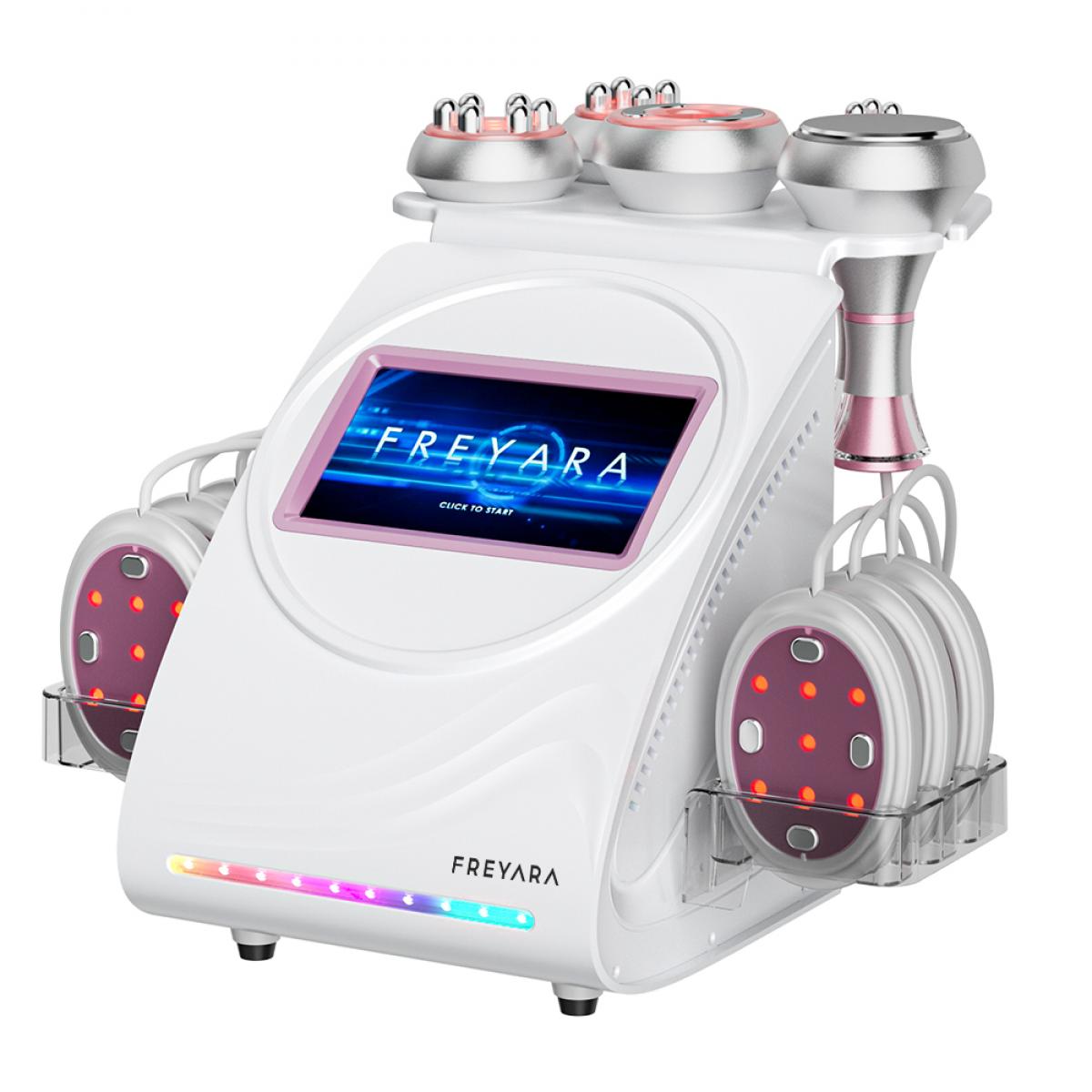 6in1 80K Radiofrequency Cavitation Machine, with EMS Pads