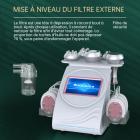 Machine de Cavitation par radiofréquence 6 en 1, 80K Ultrasons Appareil de Cavitation, masseur corporel pour brûler les graisses et la Cellulite