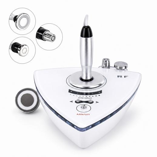 Mini 3in 1 RF-Schoonheidsapparaat voor Gezicht en Oogcontour – Huidverjonging, Lifting, Rimpelverwijdering en Huidversteviging