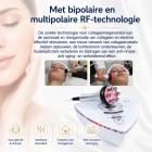 2in 1 RF-Schoonheidsapparaat met 3-Polige en 6-Polige RF-Koppen voor Gezicht en Oogcontour – Huidverjonging, Lifting, Rimpelverwijdering en Huidversteviging