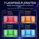 7-Kleuren LED-Lichttherapie Gezichtsverzorgingsapparaat met 225 LEDs – Fotodynamisch PDT Schoonheidsapparaat