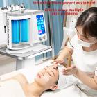 7in1 Oxygen Jet Peel Hydro Water Microdermabrasion Ance Pore Face Cleaning Rejuvenation Machine, with 7 Color LED Facial Mask