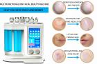 7in1 Oxygen Jet Peel Hydro Water Microdermabrasion Ance Pore Face Cleaning Rejuvenation Machine, with 7 Color LED Facial Mask