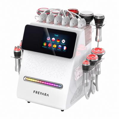 11in 1 80K Professioneel Radiofrequentie-Cavitatieapparaat met Lipolaser-Pads – Ultrasoon Afslanksysteem en Anti-Cellulitismassageapparaat voor Salon en Spa