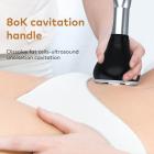 80K 11in1 Radiofrequency Cavitation Machine, with Lipolaser Pads, Professional Ultrasonic Body Slimming System, Anti Cellulite Massager for Salon SPA