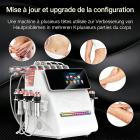 Machine de cavitation par radiofréquence 80K 11 en 1, Lipocavitation Machine avec coussinets EMS, système d'amincissement corporel à ultrasons professionnel, masseur anti-cellulite pour salon SPA
