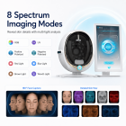 Intelligent Face Skin Analysis Scanner Machine, 21.5" LCD Display, 38 Million Pixels, 8 Spectral Analysis Modes, for Beauty Salon Use