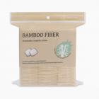 Bambusfaser Wattepads & weiche Trockentücher, Bambushandtücher für Hautpflege & Make-up-Entfernung, Reinigungspads aus Baumwolle (180 Stück/Beutel, 50 * 65 mm)