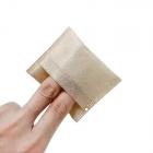 Tampons en coton en fibre de bambou et lingettes sèches douces, serviettes en bambou pour les soins de la peau et disques de coton, tampons démaquillants et nettoyants pour la beauté (180 unités/sac, 50 x 65 mm)